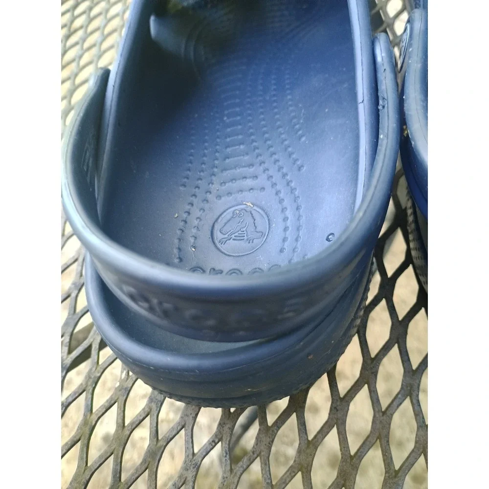 Crocs Classic Clog Slip-On Sandals Navy Blue Size US 10 Women / 8 Men